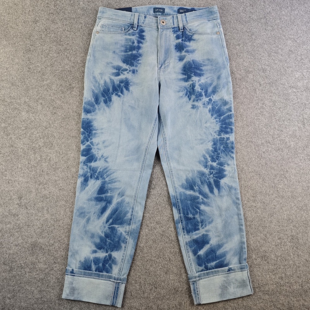 J Jill Jeans Women's 8 High Rise Cropped Island Wash Stretch Denim NWT